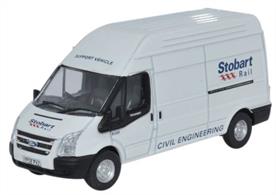 Oxford Diecast 1/76 Ford Transit LWB High Roof Stobart 76FT010