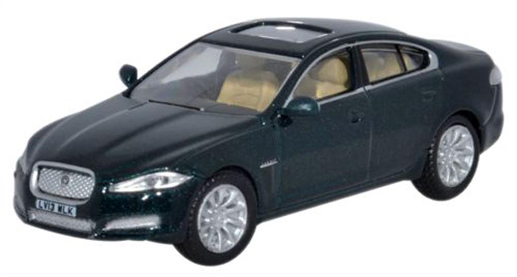 Oxford Diecast 1/76 76XF002 Jaguar XF British Recing Green