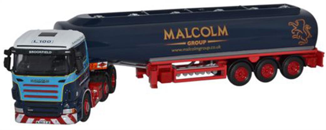 Oxford Diecast SHL02TK Scania R Series Tanker W H Malcolm  1/76