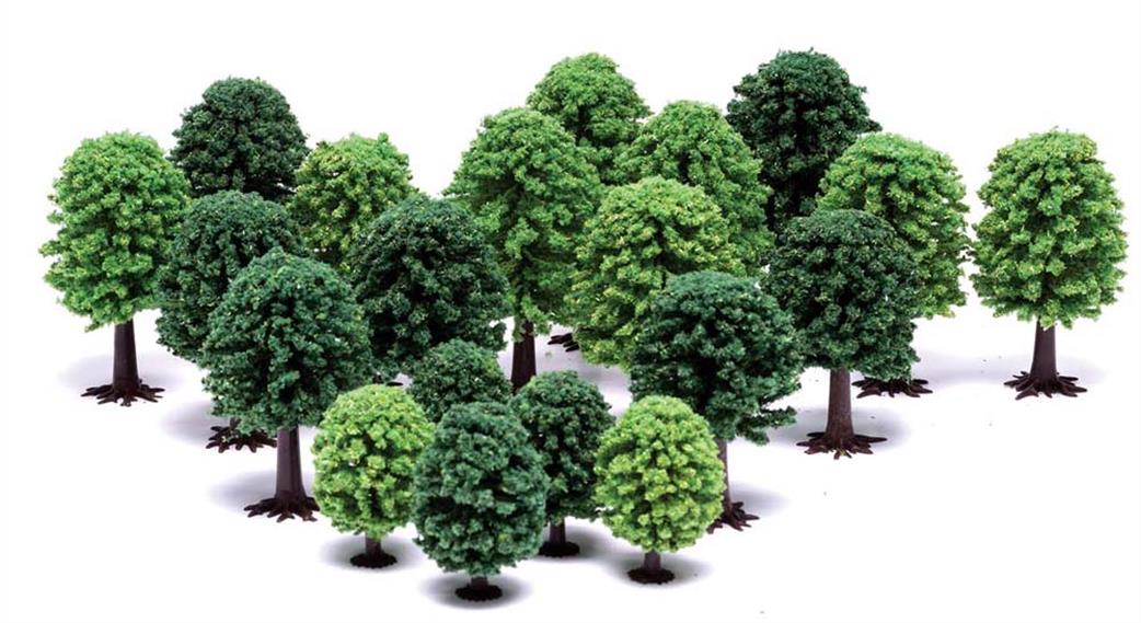 Hornby  R7198 20 x 5-9cm Height Mixed Deciduous Trees