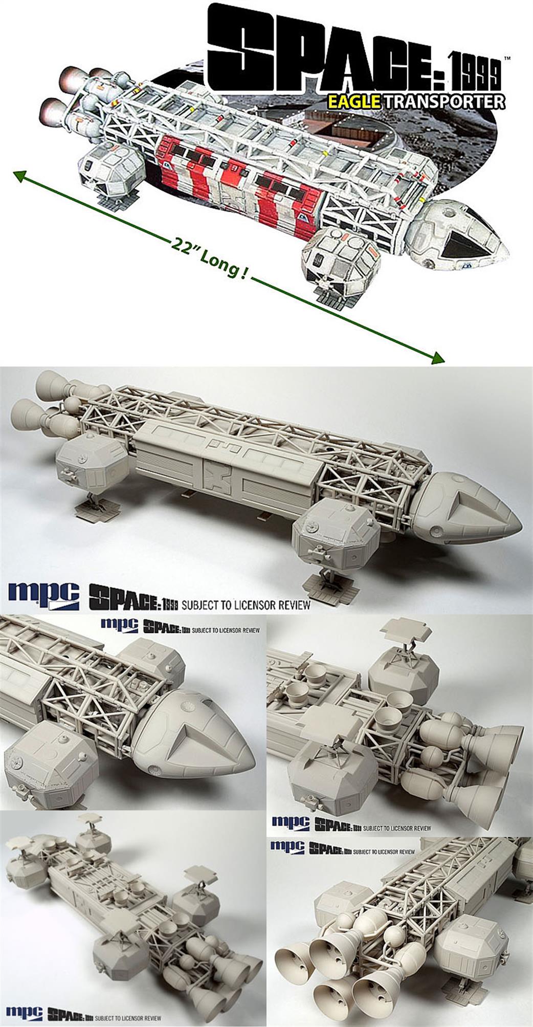 MPC  MPC825 Eagle Transporter Space 1999 Studio Model Scale Kit