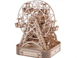 Step right up and witness the magic of the Ferris Wheel Wooden Puzzle 3D, a unique piece of craftsmanship that captures the joy and excitement of a carnival ride.
