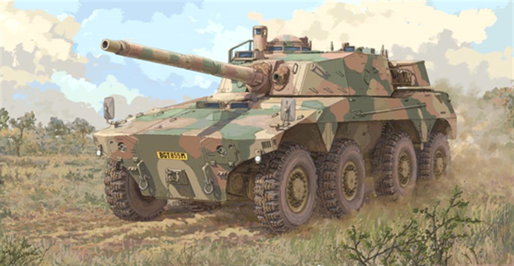 Trumpeter 1/35 09516 Rooikat AFV South African Army Plastic Kit