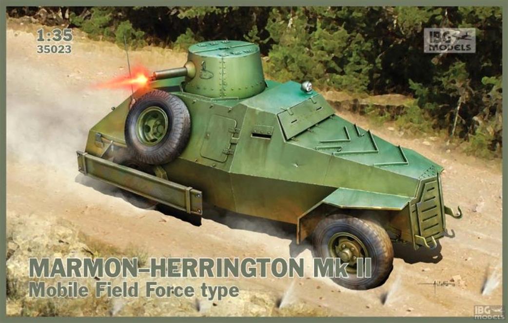 IBG Models 1/35 35023 Marmon Herrington Mk11 Armoured Car Plastic Kit