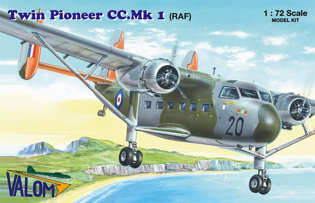 Valom 1/72 72136 Twin Pioneer CC MK.1 (RAF) Aircraft Kit