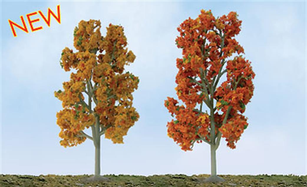 JTT Scenery Products HO 92105 Autumn Sycamore Trees 3pk