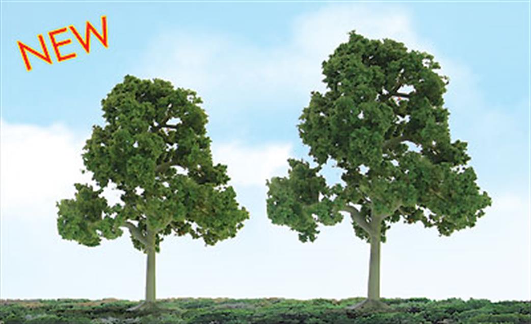 JTT Scenery Products O Gauge 92109 Deciduous Trees 2pk