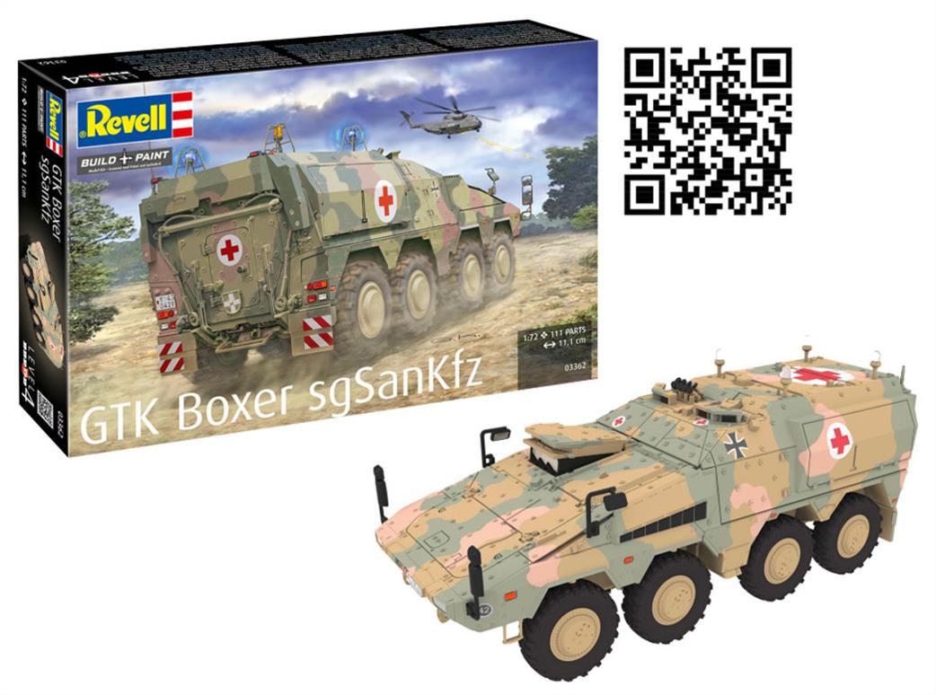 Revell 1/72 03362 GTK Boxer sgSANKfz Kit