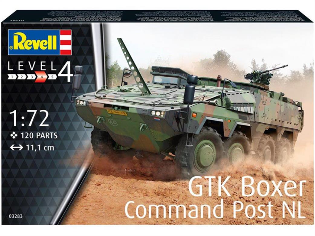 Revell 1/72 03283 GTK Boxer Command Post NL Kit