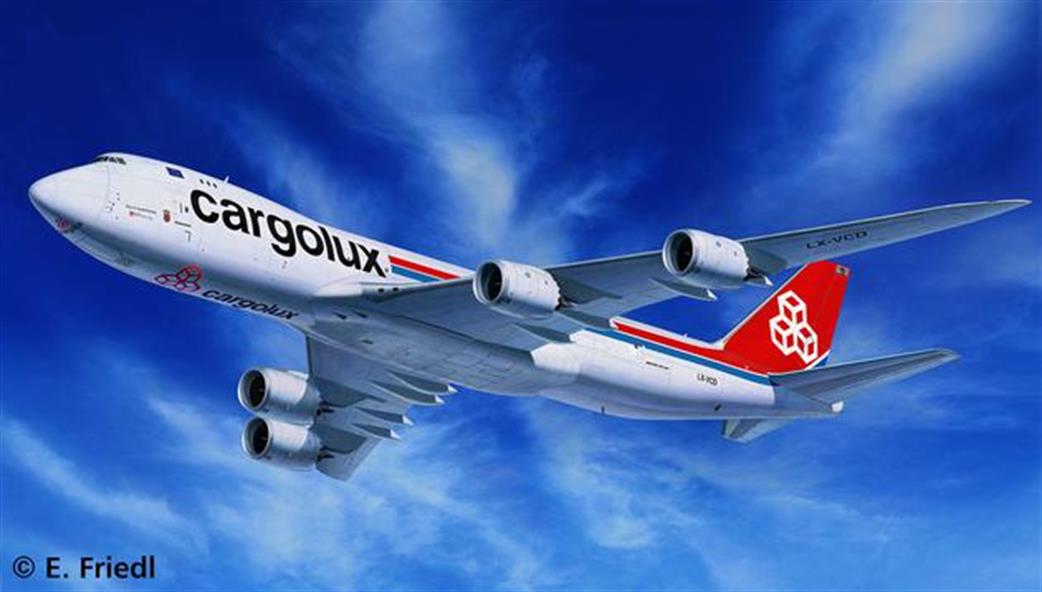 Revell 1/144 04885 Boeing 747-8F Cargoflux Plastic Kit
