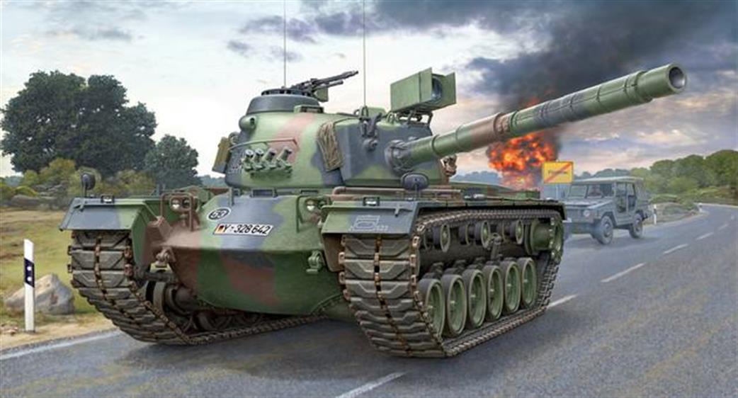 Revell 1/35 03236 German Army M48 AGA2 tank Kit