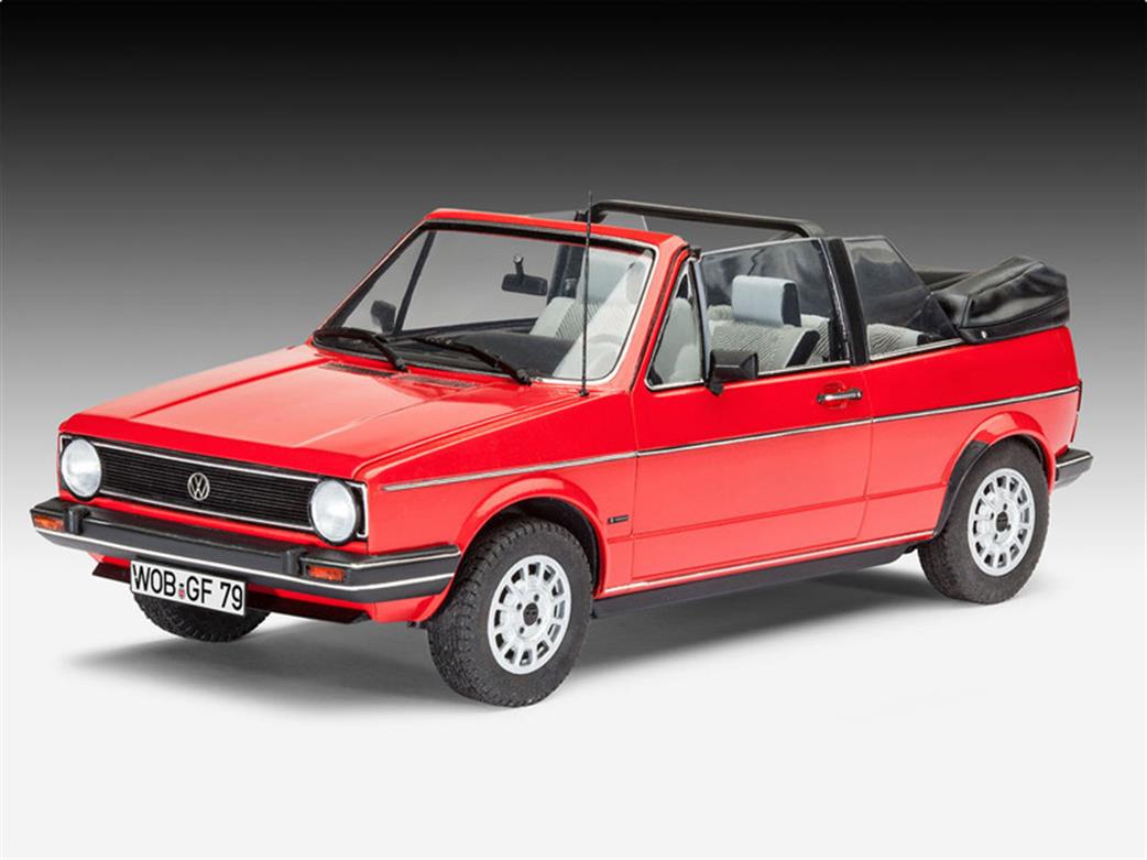 Revell 1/24 07071 VW Golf Mk1 Cabriolet Plastic car Kit