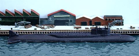 New for 2014! A Borei class balistic missile submarine (project 955). This ship was reported to have entered service in December 2013.