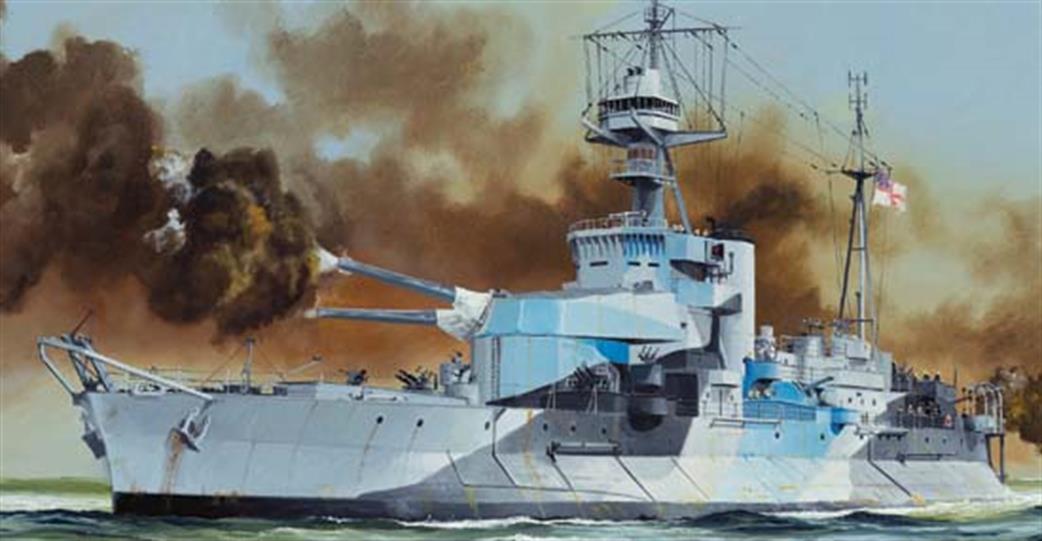 Trumpeter 1/350 05335 HMS Roberts WW2 British Monitor Kit