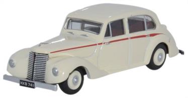 Oxford Diecast 1/76 Armstrong Siddeley Lancaster Ivory 76ASL002Armstrong Siddeley Lancaster Ivory