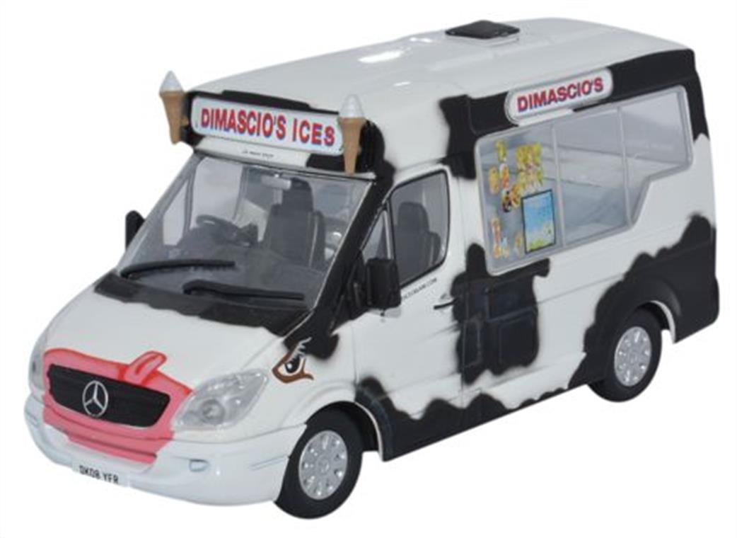 Oxford Diecast 1/43 WM004 Whitby Mondial Ice Cream Van Dimacios