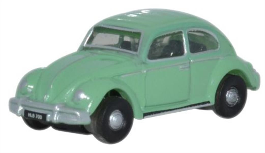 Oxford Diecast NVWB003 VW Beetle Turquoise 1/148
