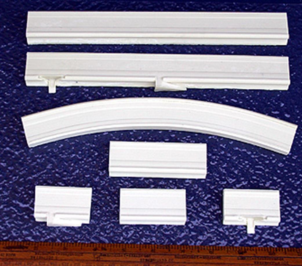 Coastlines 1/1250 CL-SD04MS Sea Defence Wall (plain, medium length)