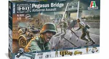 Italeri 6194 1/72nd Pegasus Bridge Battle Set for Wargaming