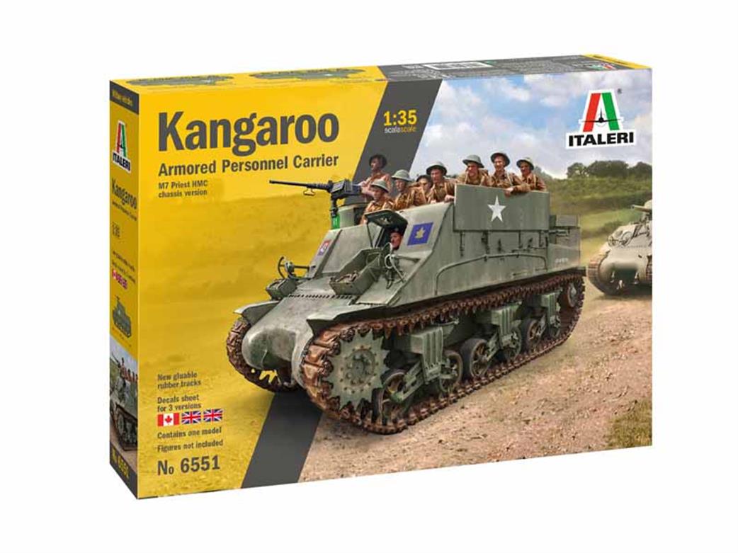 Italeri 1/35 6551 Kangeroo Troop Transporter Kit