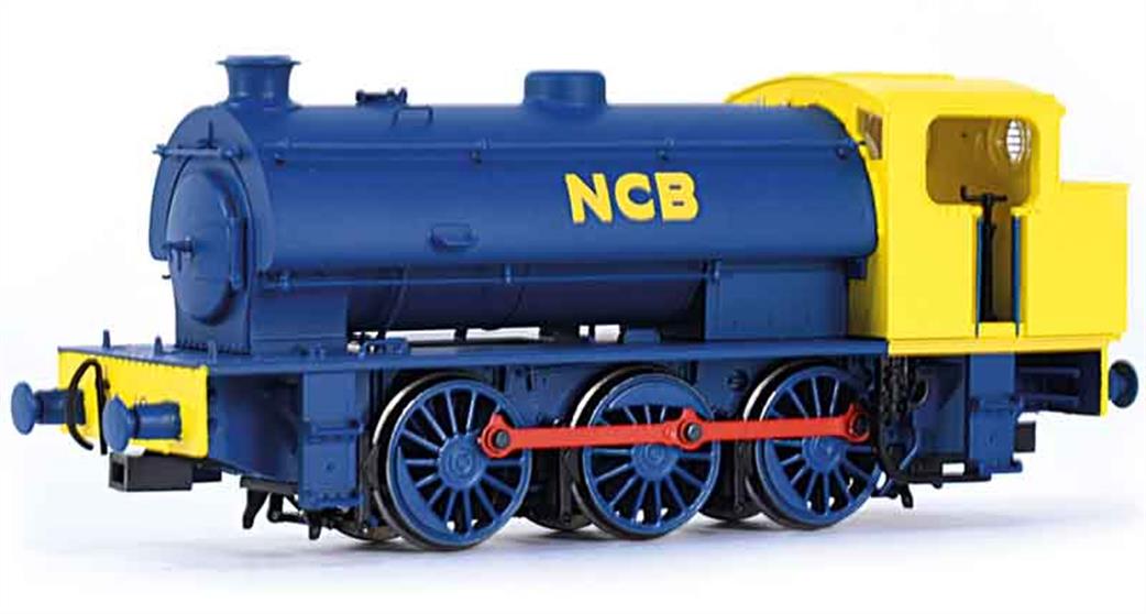Bachmann EFE Rail OO E85003 NCB 19 Hunslet Austerity 0-6-0ST Saddle Tank Shunting Engine Blue & Yellow
