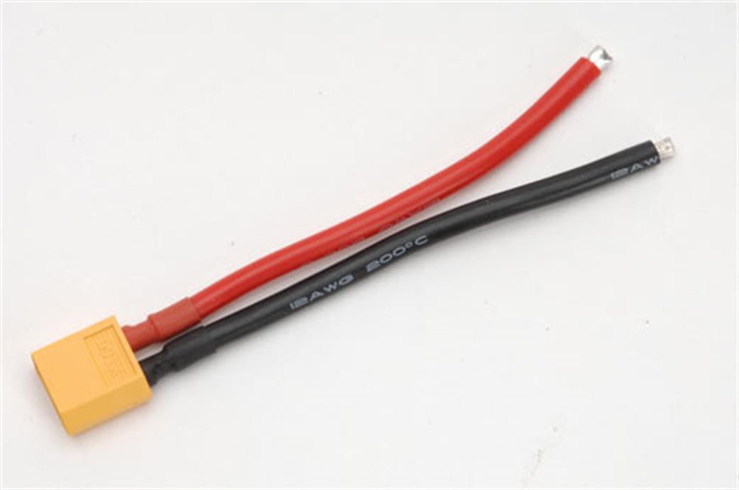 Ripmax  RAXL10 XT60 Male With 10cm 12AWG Cable Bare Ends