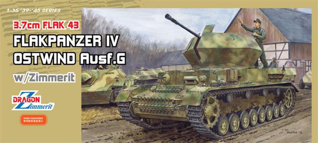 Dragon Models 1/35 6746 German Flakpanzer IV Ausf G w Zimmerit