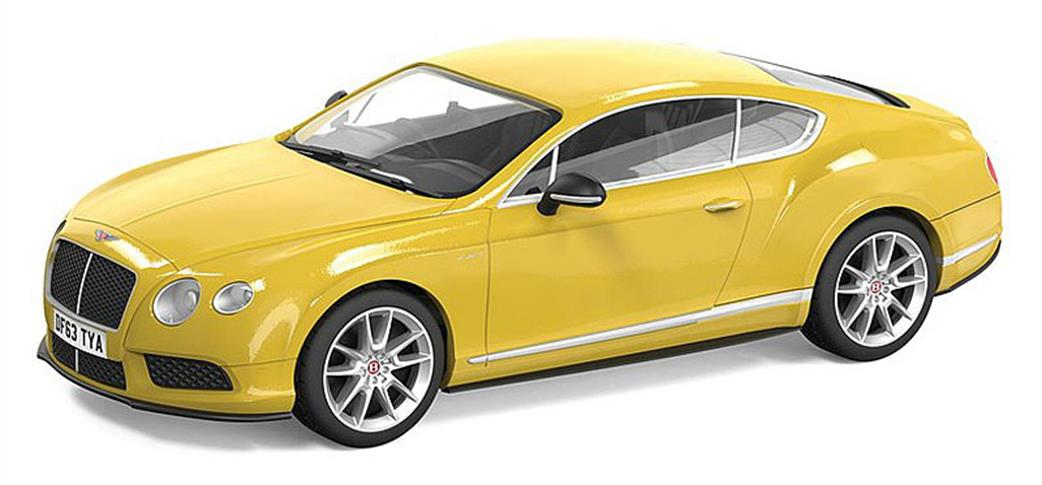 Corgi 1/43 CC57002 Bentley Continental GT V8 S UK Press Car Monaco Yellow