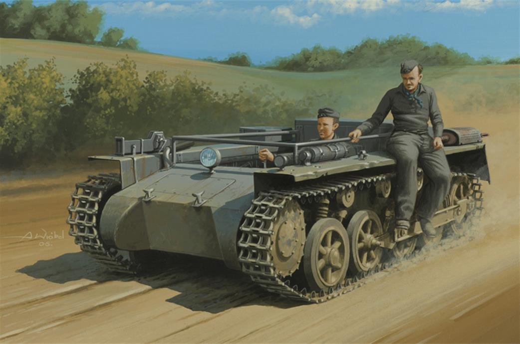 Hobbyboss 1/35 80144 German Pz.Kpfw.1 Ausf A Onhe Aufbau Kit