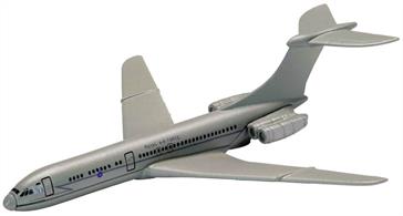 Vickers VC10 from the Showcase Collection CS90626 is a quality die-cast model aircraft suitable for the younger collector. Wingspan 97mm