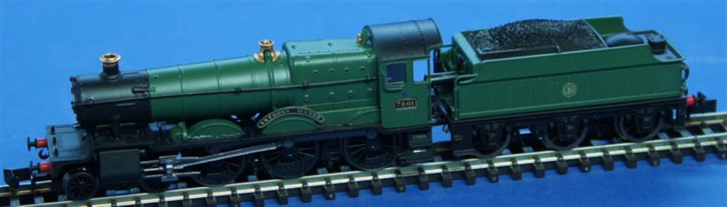 Dapol N 2S-001-001 GWR 7801 Anthony Manor Green with Shirtbutton Logo
