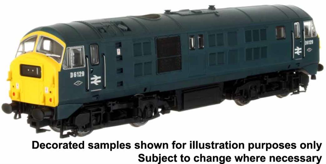 Dapol OO 4D-014-002 BR D6129 Class 29 North British Type 2 Diesel Blue with Full Yellow Ends