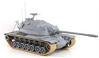 What is Black Label? It’s a whole new line being marketed independently of Dragon or Cyber-Hobby kits. The result will be reduced prices for big items in this new line.The first Black Label item is the 65-ton M103 Heavy Tank that served with the US Army and US Marine Corps (USMC) during the height of the Cold War from 1957-1974. Its whole design was predicated on the need to counter Soviet heavy tanks, and thus it boasted a rifled 120mm M58 cannon for long-distance engagements. This gun fired a separate-loading round, which required two loaders, thus giving five men in the crew. The armor was up to 180mm thick on the front of the turret. Some 300 T43E1 tanks were built, of which 219 were later converted to M103A1 standard, and 153 rebuilt into M103A2 s.Dragon’s kit is a brand new item and practically every part in the cram-packed box is a new tooling. The only exception is the wheels, which are derived from a previous release. The irregular form of the turret is accurately shaped, and it has just the right degree of a subtle cast texture. The cast texture on the hull is also beautifully recreated. This tank has been produced with modeling convenience in mind too, with such features as easy-fitting DS tracks. With Dragon’s know how and technological skills from its WWII range being applied to this more modern subject, this M103A1 Heavy Tank sets high standards. It’s truly a heavyweight in modern armor kits!Dragon’s 1/35 scale WWII plastic kits are legendary worldwide in terms of the range’s scope, accuracy and technical quality. Utilizing that expertise and experience, a brand new line called Black Label is going to offer some exciting subjects to eager modelers. What is Black Label? It’s a whole new line being marketed independently of Dragon or Cyber-Hobby kits. The result will be reduced prices for big items in this new line.