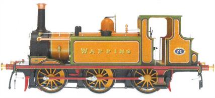 2022 announced batch of LB&amp;SCR Terriers. Delivery to be advised.Highly detailed model of London, Brighton and South Coast Railway class A1 Terrier locomotive 71 Wapping finished in the LB&amp;SCR golden ochre Improved Engine Green livery.Ideal for Dapol's LB&amp;SCR Stroudley coaches expected to be released this yearDCC and Sound Fitted