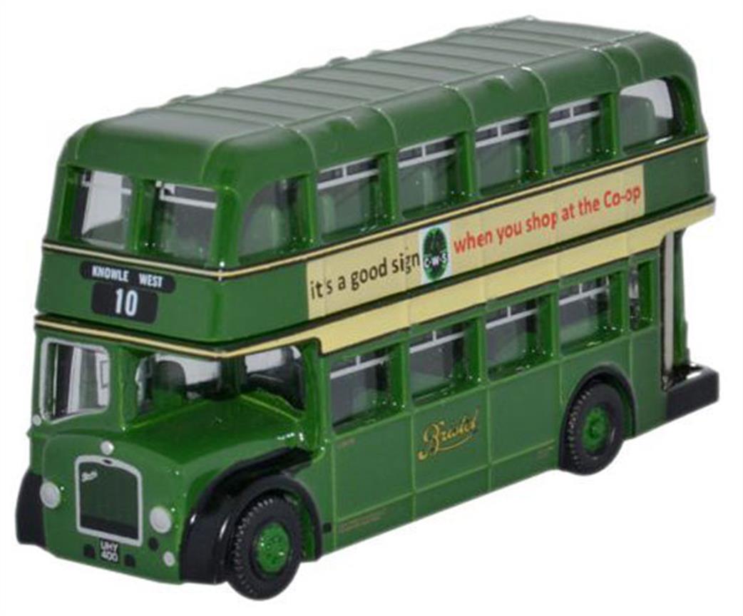 Oxford Diecast 1/148 NBL005 Bristol Lodekka Bus Bristol