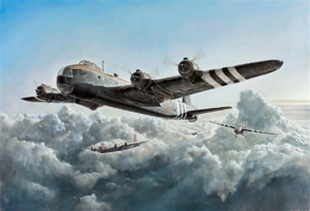Italeri 1/72 1350 RAF Stirling Mk IV Glidertug D Day Kit