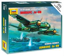 Zvezda 1/200 German Junkers Ju-88A4 Art of Tactic 6186Paints are required