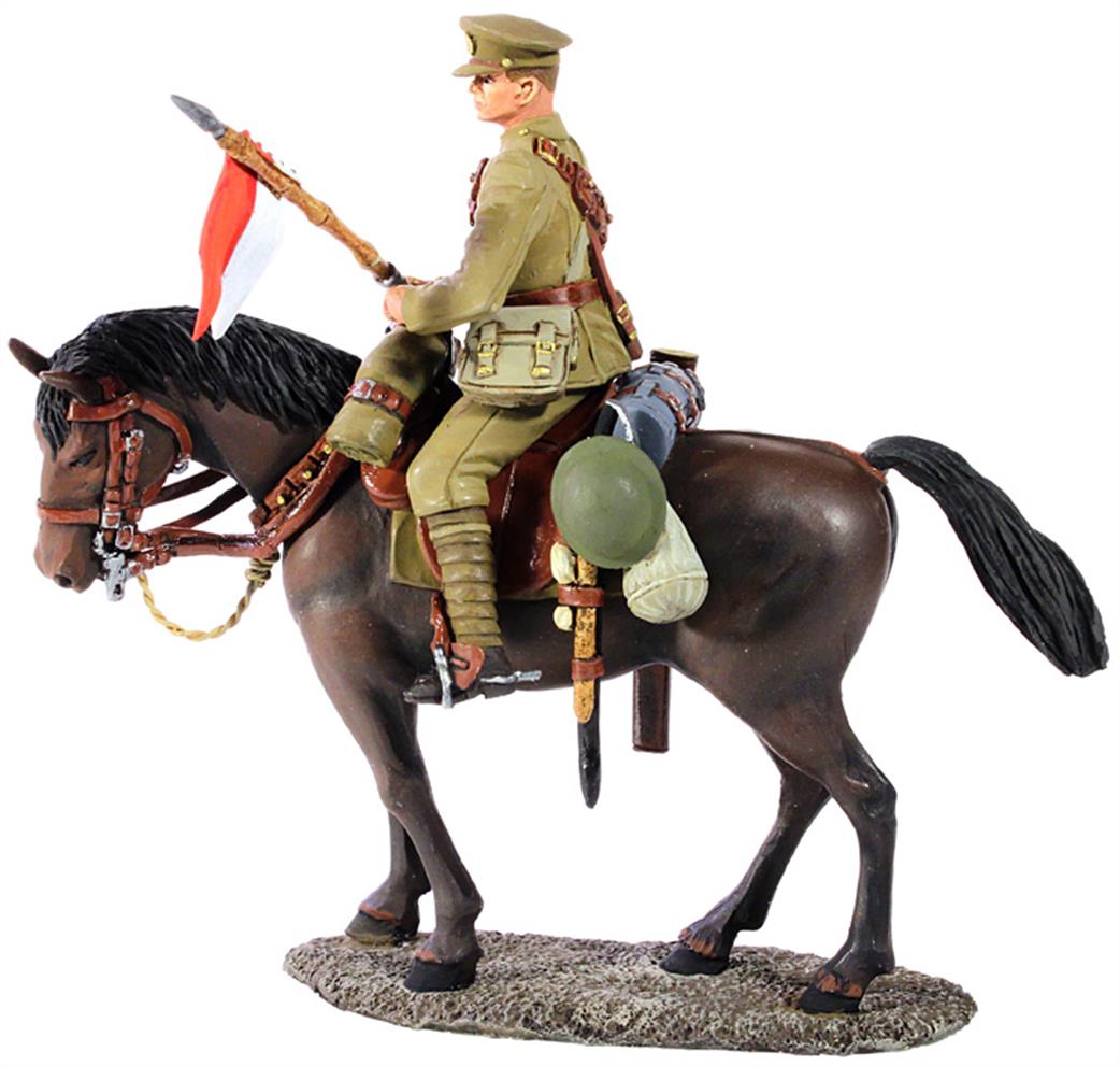 WBritain 1/32 23062 WW1 1916-18 British Lancer Mounted No.1 2 Piece Figure Set