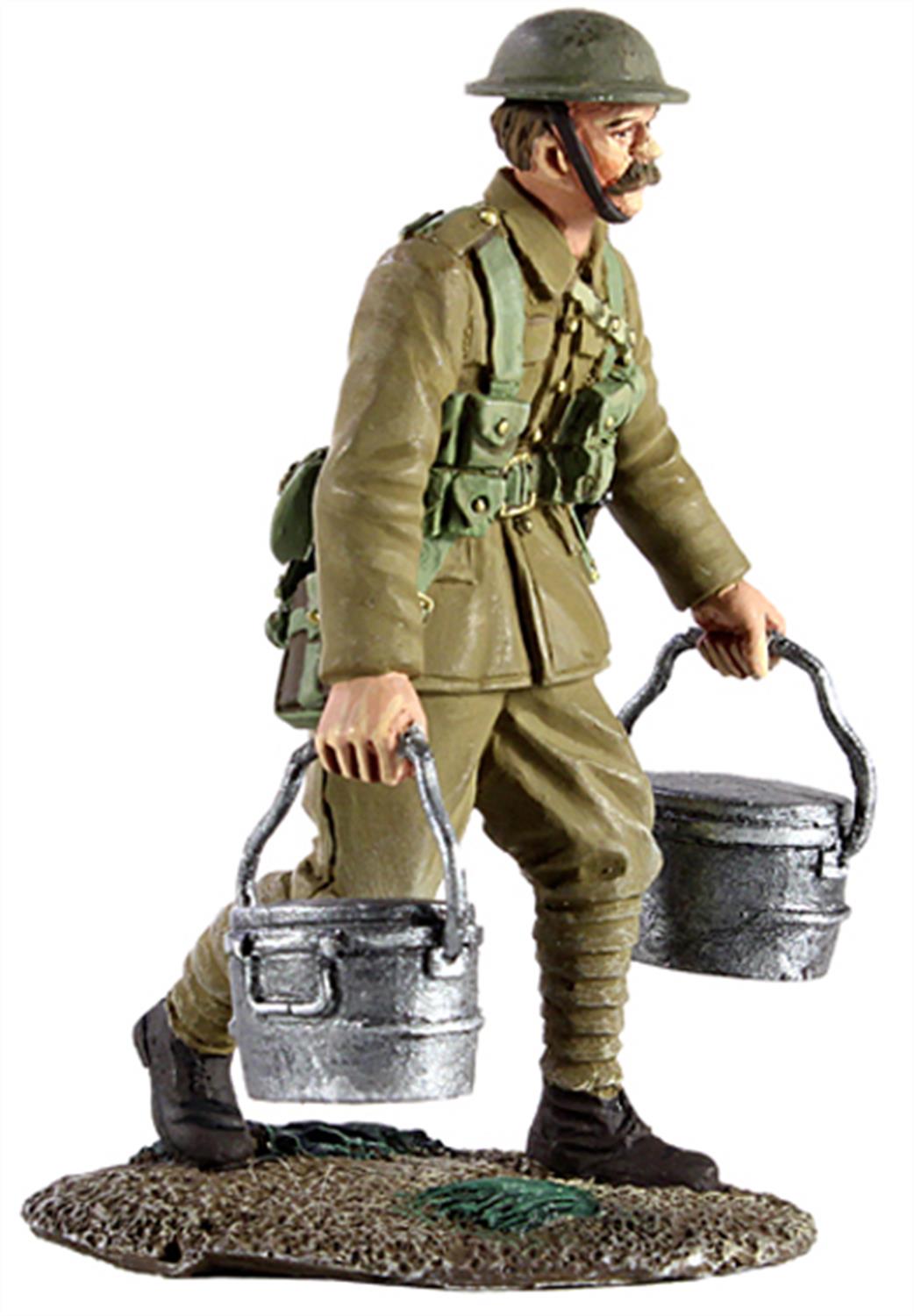 WBritain 1/30 23064 WW1 1916-18 British Infantry Figure Walking with Rations