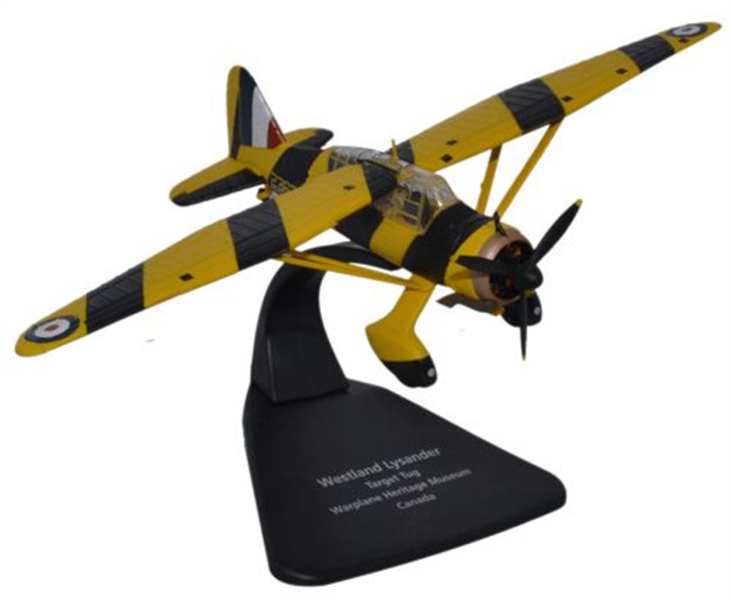 Oxford Diecast 1/72 AC050 Westland Lysander Target Tug, WHM Canada