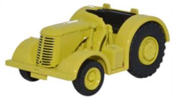 Oxford Diecast 1/76 David Brown Tractor RAF Yellow 76DBT004
