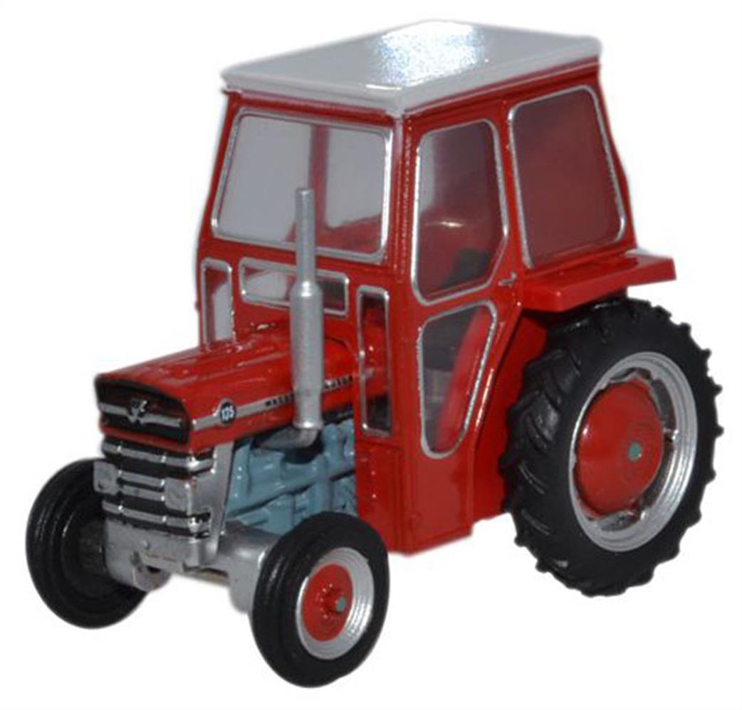 Oxford Diecast 1/76 76MF001 Massey Ferguson 135 Red Tractor Model