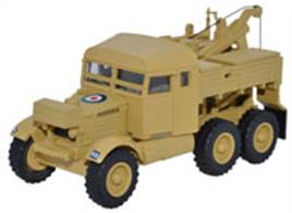 Oxford Diecast 1/76 Scammell Pioneer 1st Armoured Division 76SP007