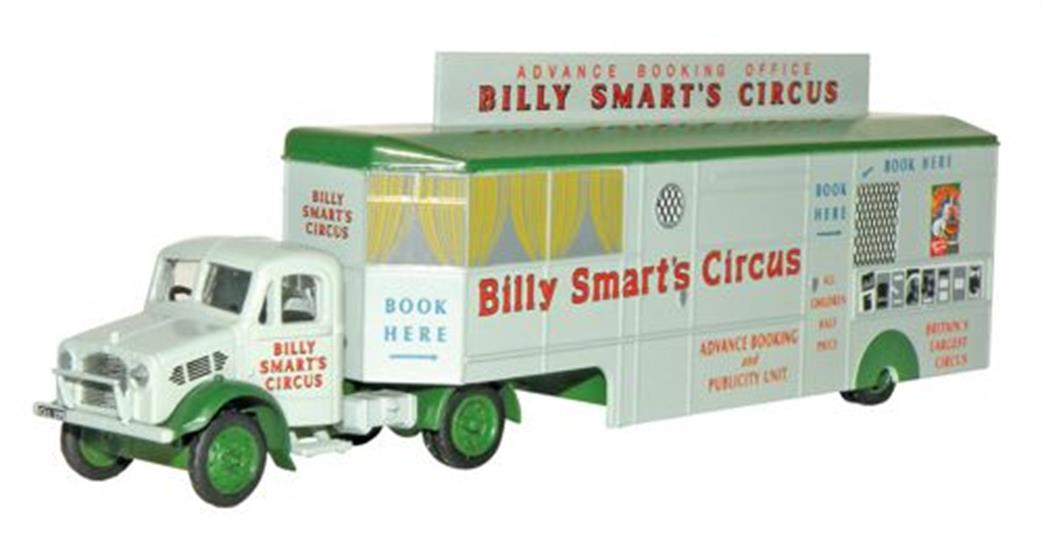 Oxford Diecast 1/76 76BD013 Bedford OX Booking Office Billy Smarts