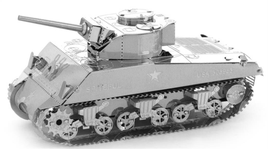 Metal Earth  MMS204 US Sherman Tank 3D Laser Cut Metal Kit