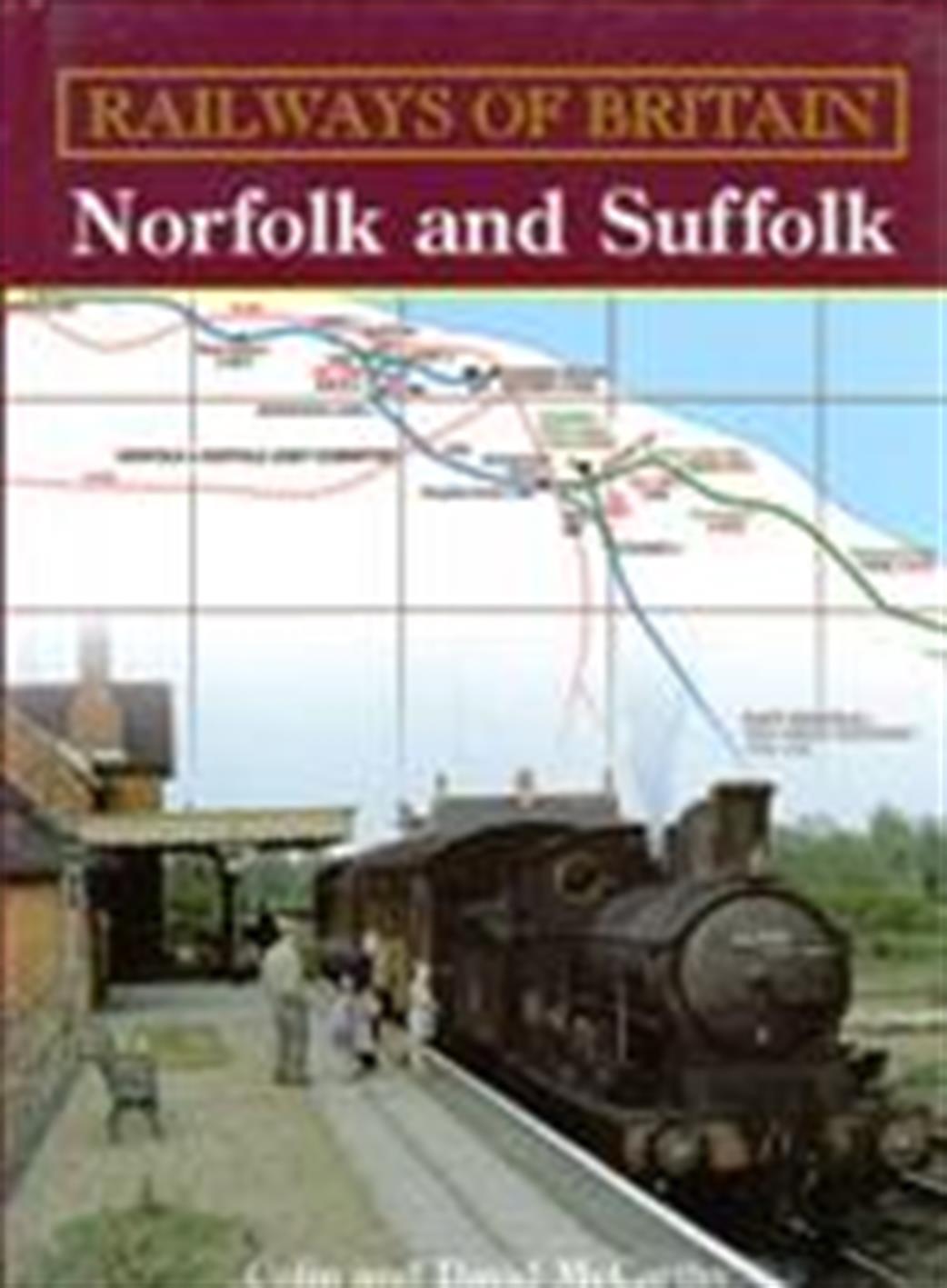 Ian Allan Publishing  9780711032231 Norfolk and Suffolk by Colin & David McCarthy