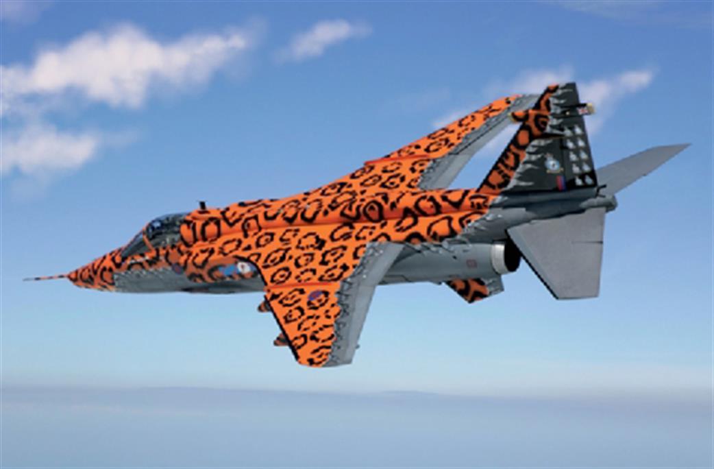 Italeri 1/72 1357 Jaguar GR3 Big Cat Aircraft Kit