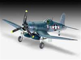 Revell's 1/72nd Scale Plastic Kit of the 03983 Vought F4u-1A Corsair WW2 Fighter Plane KitLength 148mm Number of Parts 63 Wingspan 173mmGlue and paints are required