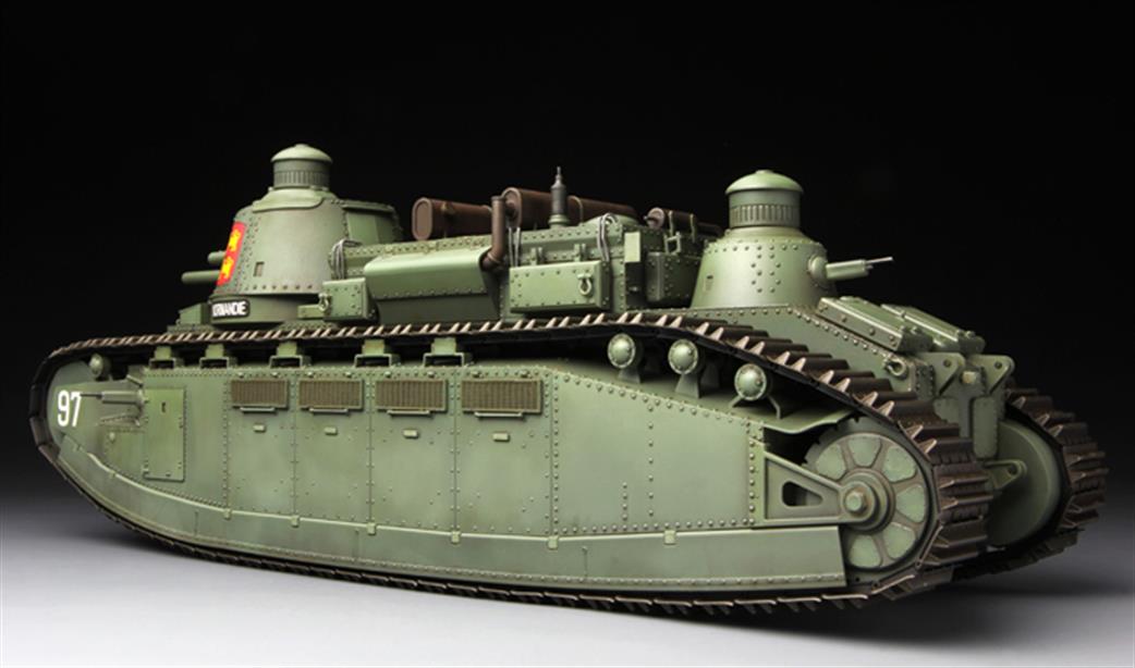 Meng 1/35 TS-009 CHAR 2C French Super heavy Tank Kit