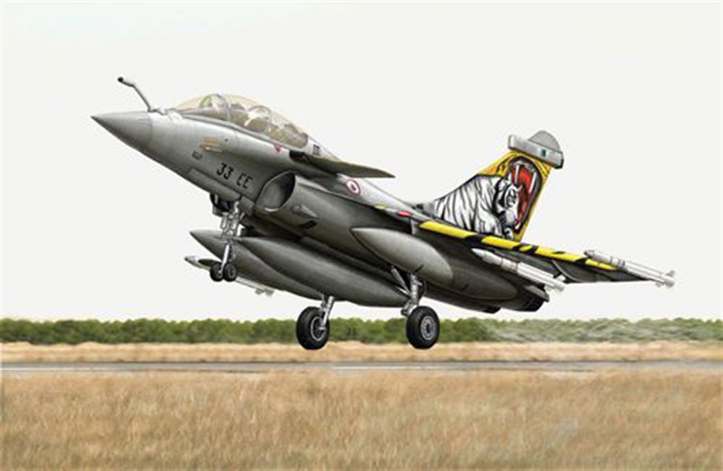 Trumpeter 1/144 03913 French Airforce Dassault Rafale B Fighter kit